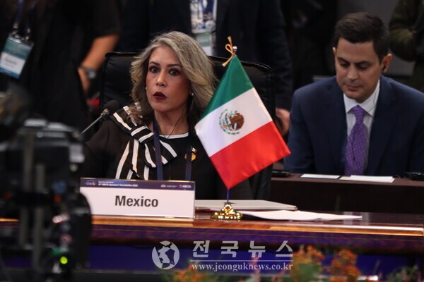 파울리나 루비오 멕시코 하원부의장. [출처=전국뉴스]