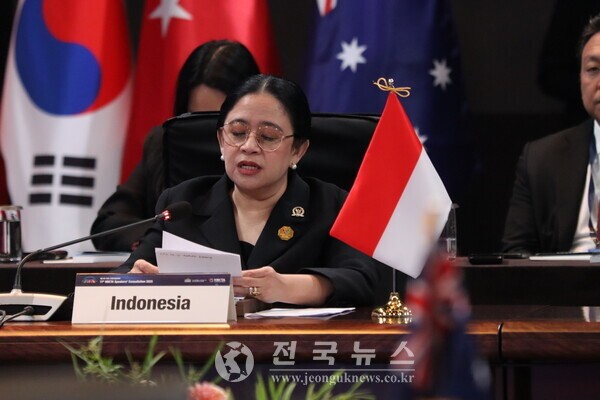 푸안 마하라니 인도네시아 하원의장. [출처=전국뉴스]